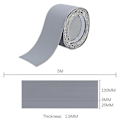Pikkukuva 5 / 5: 5m Itseliimautuva Sokelikoristeen Seinärajatarra (FMY) Light Grey 100 x 25 x 1.5 mm
