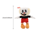 Miniatyrbilde 4 av 4: Søt Cuphead Videospill Plysj Leke Myk Stoffdyr Mughead Julegave Til Barn  (FMY) Red