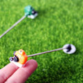 Miniatyrbillede 3 af 4: Farfi Mini Plæneklipper  God Håndværk Behagelig Håndfølelse Plastik Dukkehuss Simulation Klipning Kædesav  Mikro Havearbejde Værktøjer  (FMY) Green A