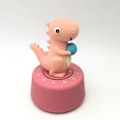 Miniatyrbilde 1 av 4: Søt Kjøkken Timer - Mekanisk Timer For Barn 60 Minutters Dyretimer For Matlaging/Lesing  (FMY) pink