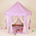 Miniatyrbild 2 av 4: Hexagonaltält för barn, stort, rosa, för inomhuslek (FMY)