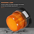 Miniatyrbillede 4 af 5: 2 X Led Blinkende Advarselslampe Strobe Nødlys Lastbil 12v 24v (FMY)