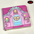Miniatyrbillede 5 af 5: Stille bog Sanrio Doudou bog pædagogisk hjemmelavet Kuromi bog melodi Quietbook  (FMY) Multi-color A4