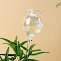 Miniatyrbillede 4 af 5: Plantevandere Selvvandede Kugler Selvvandede Pigge Håndblæst Klar Glas Plantevandspærer Enheder Til Indendørs Udendørs (FMY) 2Pcs