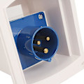 Miniatyrbilde 2 av 4: Rv Camper 220v-240v 16a Ekstern Flush Hook Up Vanntett Strømuttak  (FMY)