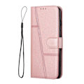 Miniatyrbillede 2 af 5: Syet Kalveskind Etui Til Redmi 14C 4G  (FMY) Red gold