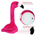 Miniatyrbilde 5 av 5: Flamingo Plussjeleke som Danser og Snakker - Stoffdyrgave til Barn (FMY)