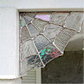 Pikkukuva 4 / 5: Hämähäkinseitit Stained Glass Ikkuna Seinäkoriste, Hämähäkinseitit Ovikoriste, Ovikoriste Seinäkoriste Halloween Pelottava Hämähäkinseitit Ovi Kulmamerkki (FMY) C