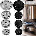 Miniatyrbilde 2 av 5: Universal Brenneroppsett Flammehette Ovn Komfyr Hob Gass For , Flammehette Brenneroppsett Passer Alle Mellom S  (FMY)