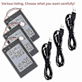 Miniatyrbillede 2 af 5: Kompatibel med PS3 PlayStation 3 Dualshock 3 Controller Batteri + Kabel CECHZC1E /CECHZC2E  (FMY) 2X Batteries X2 USB Cable
