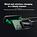 Miniatyrbild 3 av 5: Trådlös powerbank magnetisk bärbar laddare 20000mAh med PD 22,5W snabbladdnings USB-port för iPhone Galaxy(FMY)