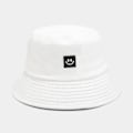 Miniatyrbilde 1 av 3: Motebøttehatt med smilende ansikt brodert unisex mote (FMY) E