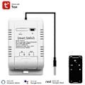 Miniatyrbilde 3 av 4: Wifi Temperatur Bryter 16a Tuya Smart Rf433 Intelligent Termostat Ds18b20 Temperatur Sensor Vanntett Sanntids Monitor (FMY)