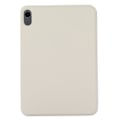 Miniatyrbillede 3 af 3: For iPad Air 11 (2024) Etui Tri-Fold Stativ Læder Magnetisk Tablet Cover Auto Wake / Sleep - Matcha  (FMY) Multicolor White