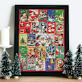 Miniatyrbillede 4 af 5: Julekalender 2024 Julepuslespil til Voksne Jule Nedtællingskalender Puslespil Puslespil, 24 Dages Julekalender Vi  (FMY) C