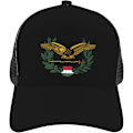 Pikkukuva 4 / 5: Unkari-Unkarilainen-Puolustusvoimat-Tunnus-Trucker-lippis - Verkkokangas baseball-lippis miehille ja naisille ulkoiluun BA-1081 (FMY) color1072