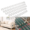 Miniatyrbilde 2 av 5: Reservedeler for sofa-stoler, møbelfjærer med klips, 45 cm 50 cm 60 cm 65 cm 70 cm lang Ressort Hardware-yu  (FMY) Silver 45cm