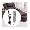 Miniatyrbillede 4 af 5: Elektrisk Recliner Controller Dobbelt Knap, Stol Løft/Elektrisk Sofa Manuel Controller, Sofa Reclin  (FMY) Gray