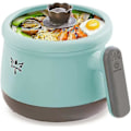 Miniatyrbild 1 av 4: Smart Automatisk Multifunktions Elektrisk Kokgryta 1.8l, Shabu Shabu Mini Icke-klibbig Kokgryta Med Multi-effektstyrning, Elektrisk Kokare Wit-XinHan  (FMY) Green