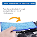 Miniatyrbilde 2 av 5: Erstatningsvaskbare moppeputer for Irobot Braava Jet 240 241 (FMY)