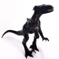 Miniatyrbilde 5 av 5: Jurassic Dinosaurs Leke Leddet Bevegelig Actionfigur Gå Indoraptor Dinosaur (FMY) Black 1 Pc