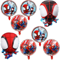 Pikkukuva 5 / 5: Spidey ja Hämmästyttävät Ystävät Folioballoonit, Spideyn Syntymäpäiväjuhlan Balloonikoristeet (FMY)