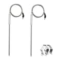 2-pack Köttprob för Thermopro TP20 TP17, med 2 grillprobhållarklämmor (FMY)