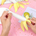 Miniatyrbilde 5 av 5: 3 stk Simulert Banan Klem Morsomt å Ventilere og Dekomprimere, Langsom Tilbakegang Dekompresjon (FMY)