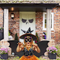 Miniatyrbillede 2 af 5: Rollespil Flagermusvinger Bløde og Behagelige Stof Til Halloween Party Favør Udveksling af Gaver (FMY) Black 6-15years