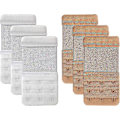 Pikkukuva 1 / 5: Rintaliivinsulkimet 3 Koukulla, Joustava Pehmeä Ja Mukava Rintaliivin Hihnansulkimet (FMY) White*Skin Color- 6 Pcs Pack