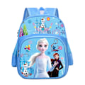 Pikkukuva 1 / 2: Piirroshahmoilla painettu päiväkotireppu Taapero Lapset Pojat Tytöt Frozen Spider-man Reppu Esikoulu Koulureput Kevyt Kirjareppu  (FMY) Frozen Blue