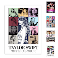 Miniatyrbilde 1 av 2: Taylor Swift The Eras Tour 1989 Album Poster Print Hjemme Rom Veggkunst Dekorasjoner Fans Gaver (FMY) B