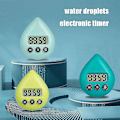 Miniatyrbild 5 av 5: Digital duschklocka med timer, vattentät timer med alarm och sugkopp  (FMY) Blue