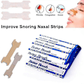 Miniatyrbilde 2 av 5: 500 stk. Nesestrips Anti-snorking Forbedre Pust Klistremerker Neseventilasjon Pads Stopp Snorking (FMY) 200pcs