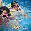 Pikkukuva 3 / 5: Finding Dory Nemo -kylpyruiskut kylpylelut vauvoille ja taaperoille suihkuun ja uintiin 6 kpl (FMY)