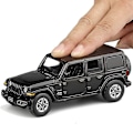 Miniatyrbillede 4 af 5: Jeep Wrangler Sahara Granite Chrystal Lhd 1:32 Lys & Lyd Tayumo 32170015  (FMY)