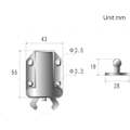Pikkukuva 2 / 5: 8 kpl Push LatchTouch Latch Safe Push LatchRebound itsekiinnittyvä laite Open Catch Lock -laatikko (FMY)