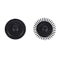 Miniatyrbilde 3 av 5: Reservedeler for melkeskummer, svinghoder, for Hero Home Win melkeskummer for melkeskum (FMY) Black