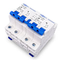 Miniatyrbillede 3 af 5: 2p+2p Ac Dobbelt Manuel Overførselskontakt Afbryder Mcb 50hz/60hz, 40a  (FMY) White