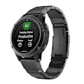 Miniatyrbillede 2 af 5: Urrem til Garmin Fenix 7S (FMY) i Rustfrit Stål Black