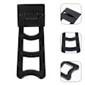 Miniatyrbilde 2 av 4: 20 stk. Bilde Ramme Stativ Easel Bak For Bilde Ramme Bilde Ramme Stå Opp Rygger Bilde Ramme Easel Bak  (FMY) Black 13.00X4.50X1.00CM