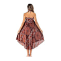Miniatyrbild 5 av 5: Lång Bohemisk Gypsy Boho Hippie-kjol för kvinnor (FMY) orange