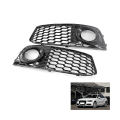 Miniatyrbild 4 av 4: Mesh Dimljusram Dimljusgaller För A4 B8 Rs4 2009-2012 Blank Svart 8kd807682 8kd807681  (FMY)