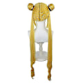 Miniatyrbild 5 av 5: Anime Sailor Moon Peruk Cosplay Kostym Kvinnor Guld Lång Syntetiskt Hår Halloween Party Rollspel Peruker (FMY)