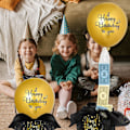 Miniatyrbillede 3 af 5: Penge Trækboks Til Kontant Gave Sjov Træk Penge Ballon Gaveæske Glad Fødselsdag Overraskelse Sæt (FMY)