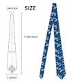 Miniatyrbilde 4 av 5: Flymønster slips for menn - Mote slips - Slips for bryllup, forlover, forretningsfest (FMY)