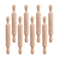 Miniatyrbillede 2 af 4: 8 stk. Børns Legetøj i Bulk Små Dejruller Mini Rullepind Bulk Træ Mini Rullepind Mini Træ Rullepind Bage (FMY) 4.7X0.7X0.7CM