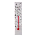 Miniatyrbillede 2 af 4: 10 stk. 5cmx1.1cm Miniature Papir Pap Termometer Indendørs -20-50 Celsius (FMY)