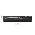 Miniatyrbillede 3 af 5: Vakuumforsegler, Fødevare Vakuumforsegler Maskine, Automatisk Fødevare Vakuumforsegler til Madkonservering Forseglingspakkesystem Udsalg -Yx (FMY) Black Free Size