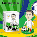 Miniatyrbillede 5 af 5: Fodbold Karakterbygning B Legetøj Samlet 's Legetøj Bygge B Legetøj (FMY) Ronaldo